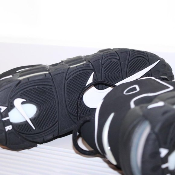 Nike Air More Uptempo 'Black White' 2020 - Picture 2 of 3